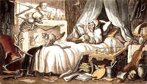 "Fungus, till slut försöker få in/Death