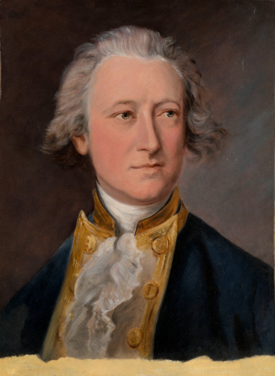 Captain the Hon. Charles Phipps, ca 1785 (olja på duk) av Thomas (attr. to) Gainsborough