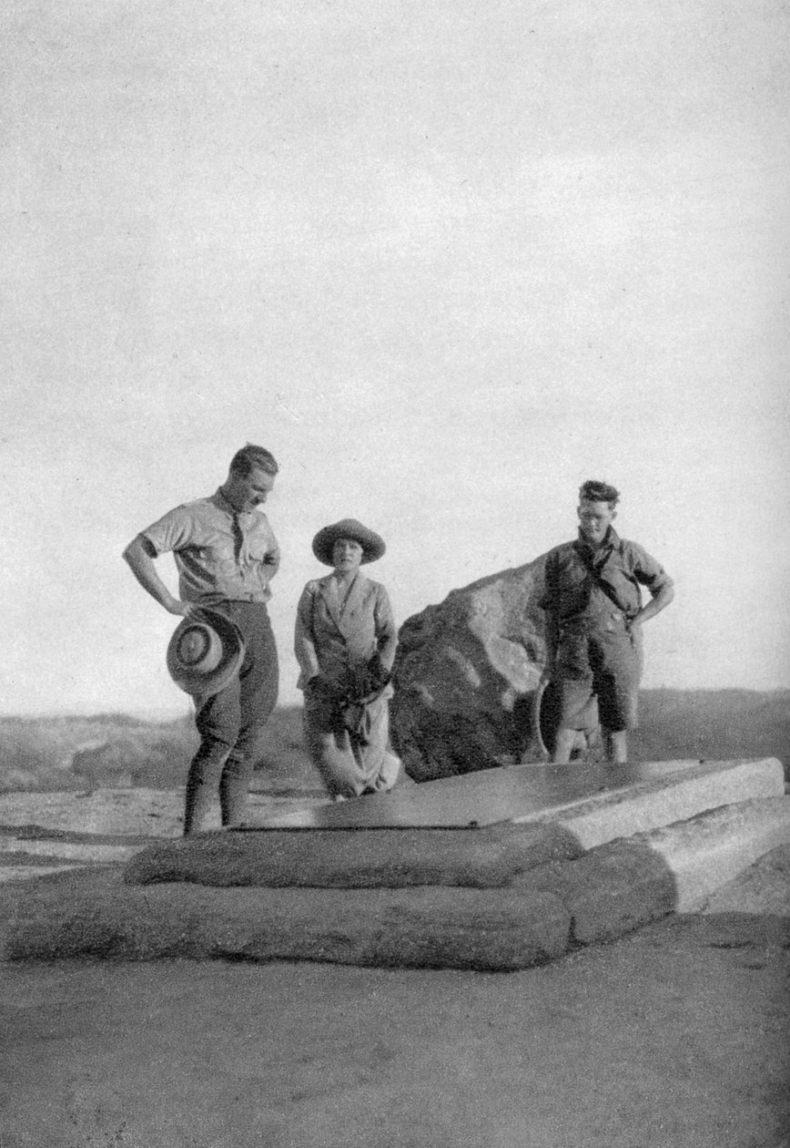 Grav av Cecil Rhodes, brittisk affärsman och politiker i Afrika, södra Rhodesia, 1924 1927 av Thomas A. Glover