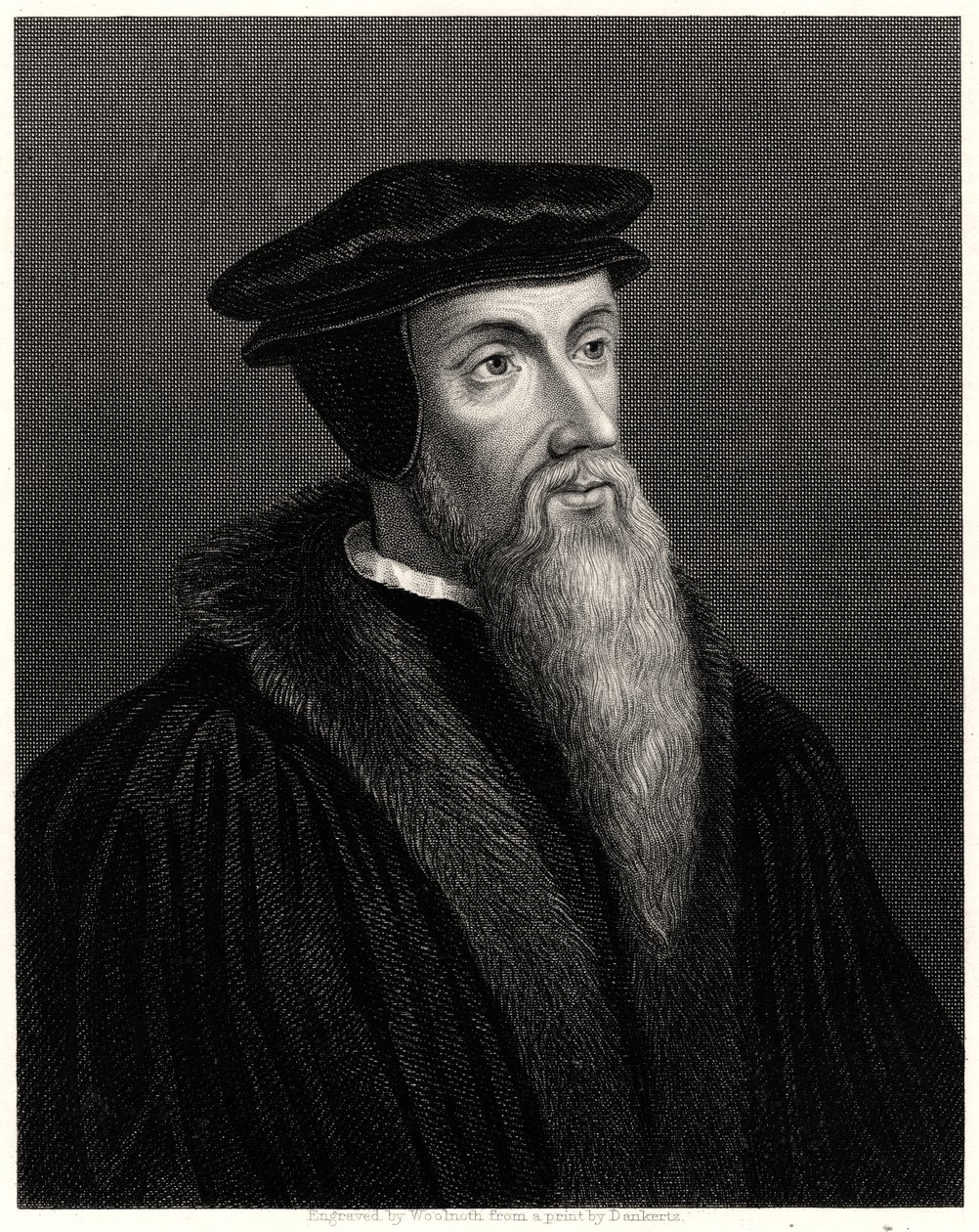 Calvin, 1800-talet av Thomas A. Woolnoth