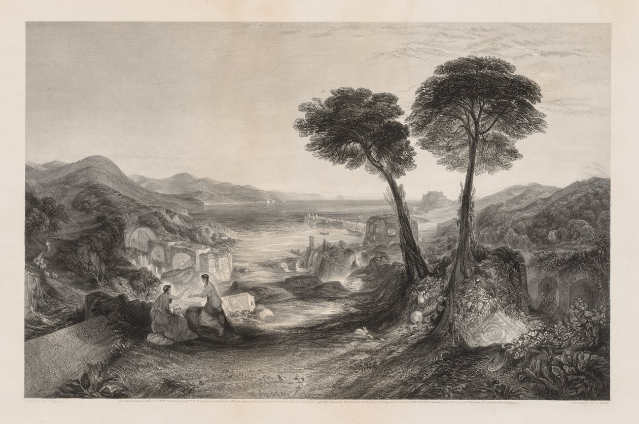 Bay of Baiae, Apollo och Sibyll av Thomas Abiel Prior