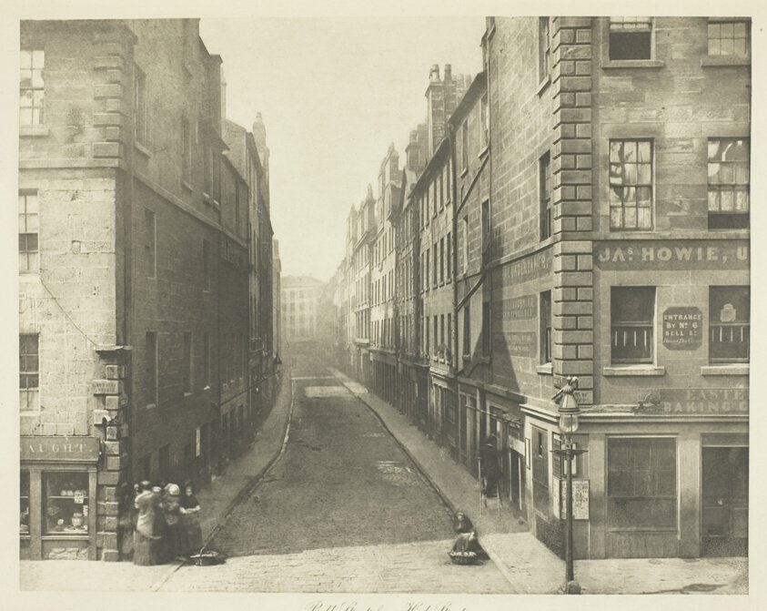 Bell Street från High Street av Thomas Annan