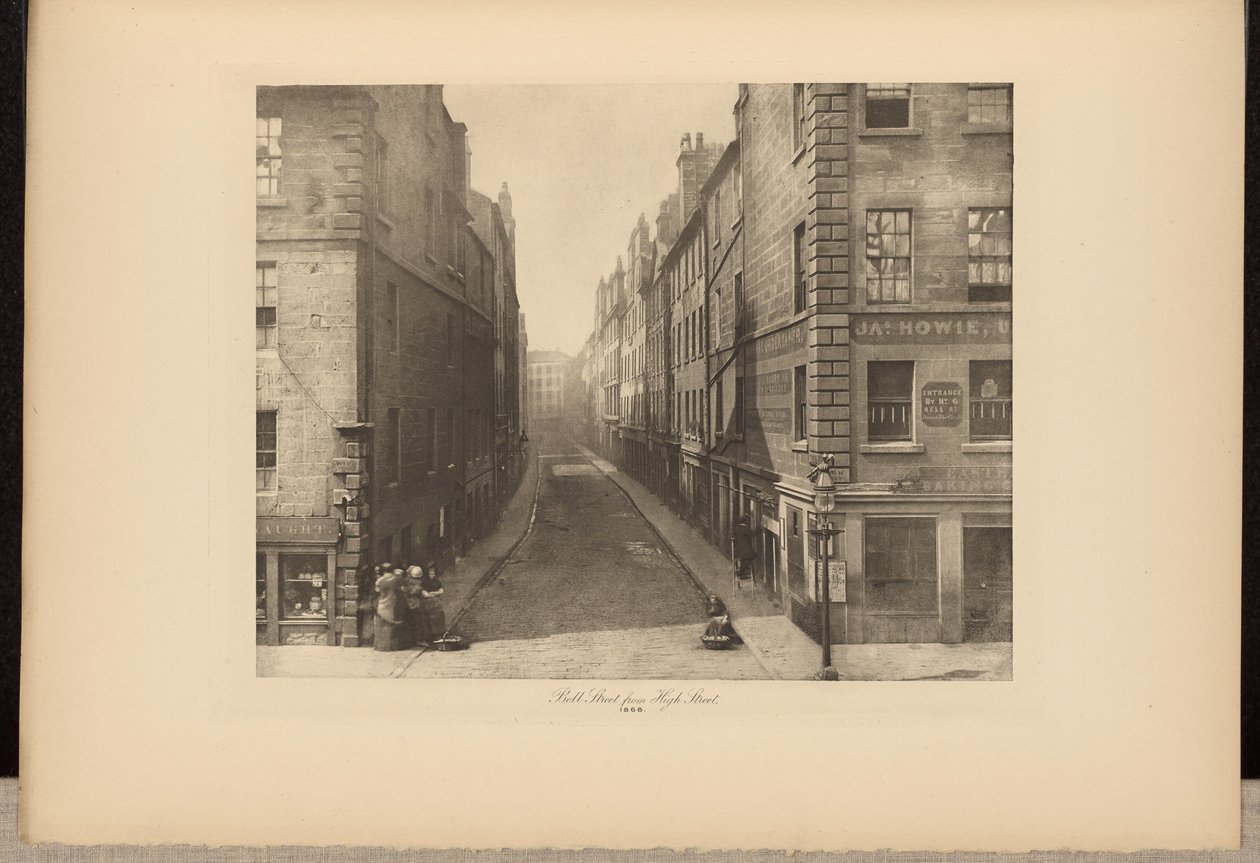 Bell Street från High Street av Thomas Annan