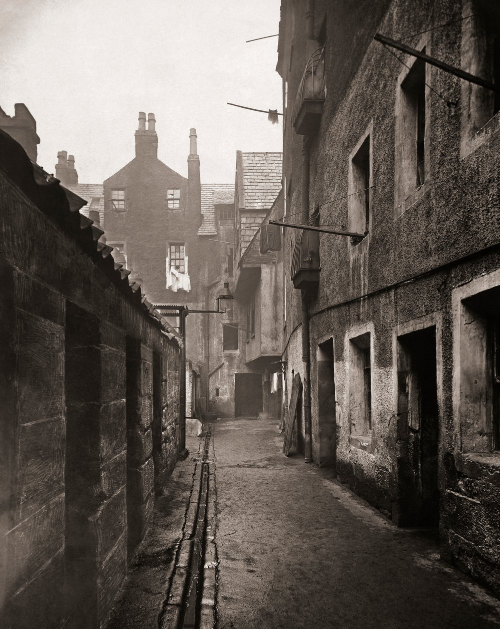 Nära, High Street, Glasgow, Skottland av Thomas Annan