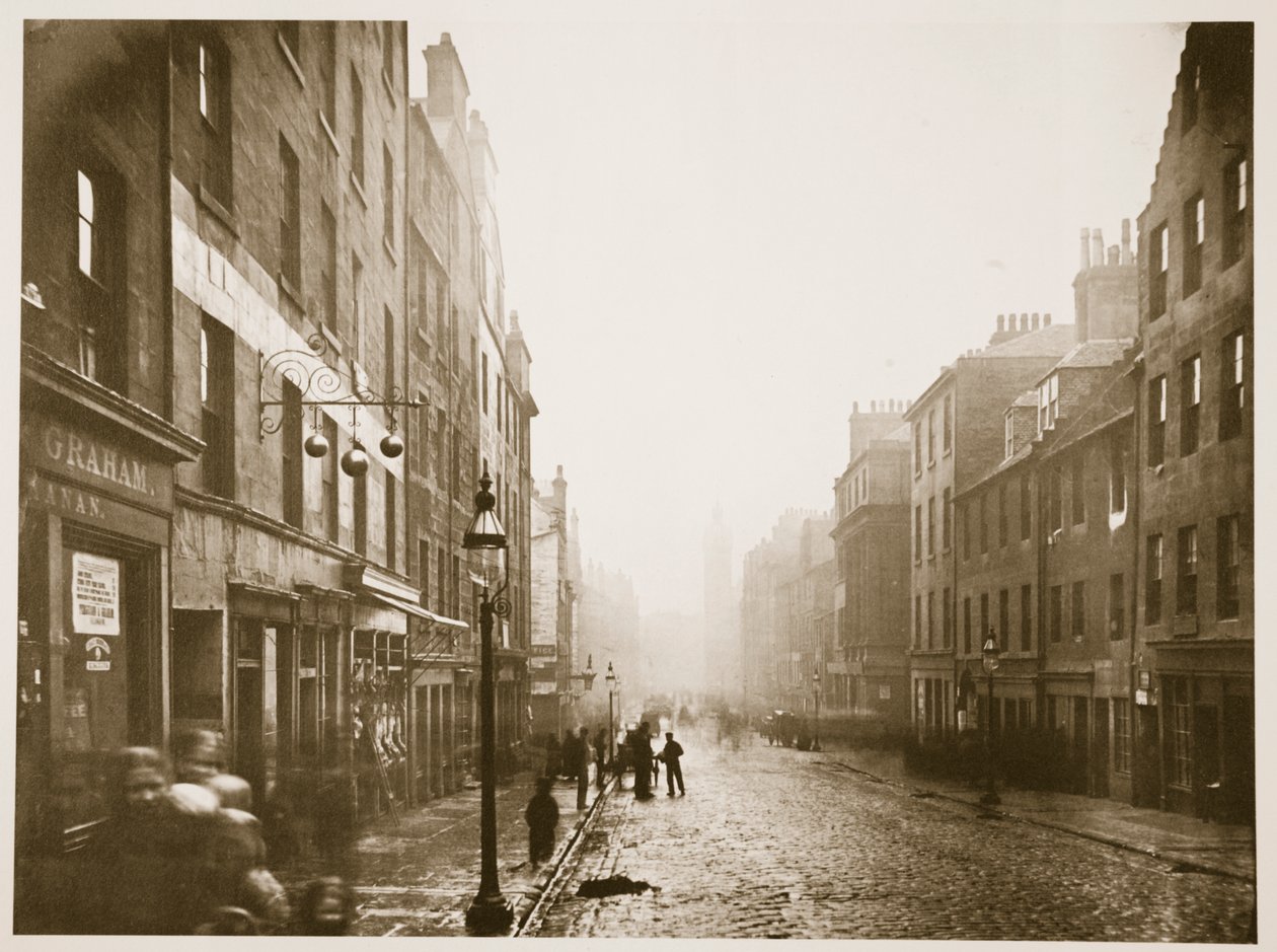High Street, Glasgow, ca 1878 av Thomas Annan