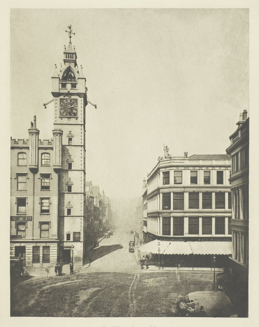 High Street från korset av Thomas Annan