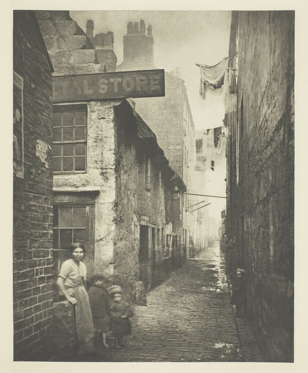 Old Vennel utanför High Street av Thomas Annan