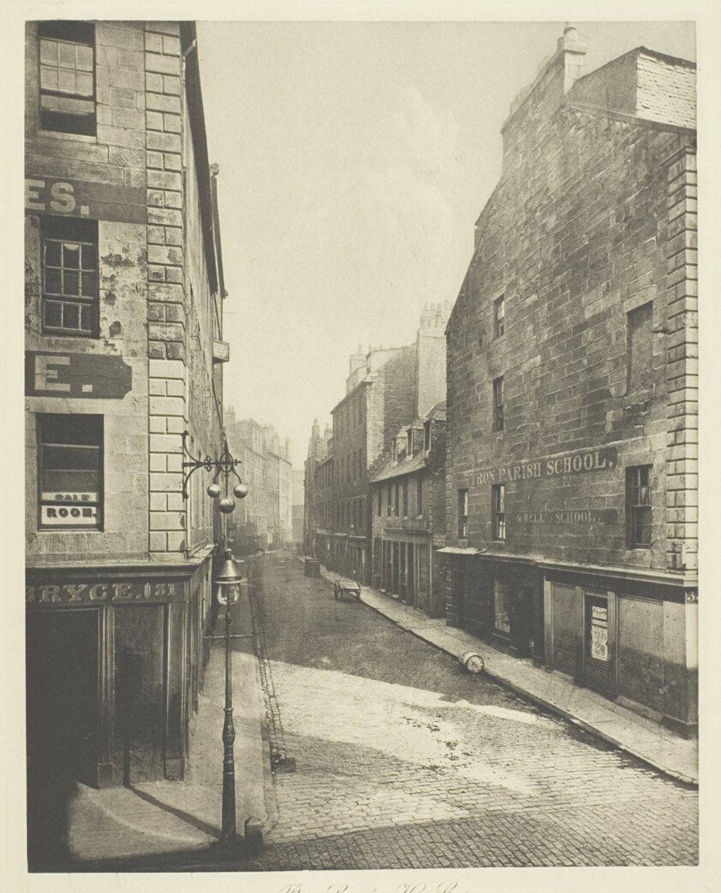 Princes Street från King Street av Thomas Annan