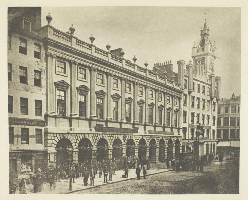 Tontine Building, Trongate av Thomas Annan