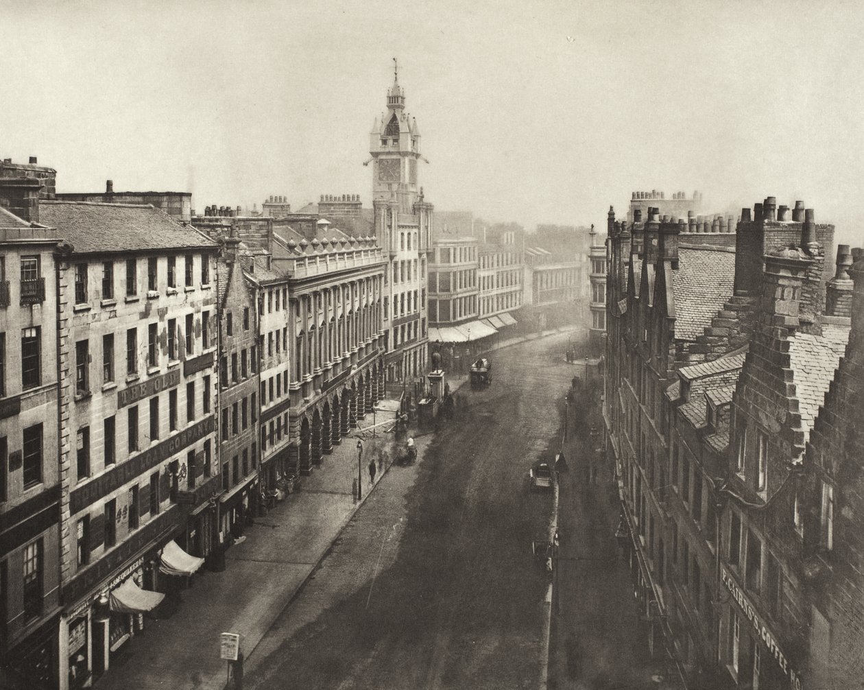 Trongate från Tron Steeple (nr 17) av Thomas Annan