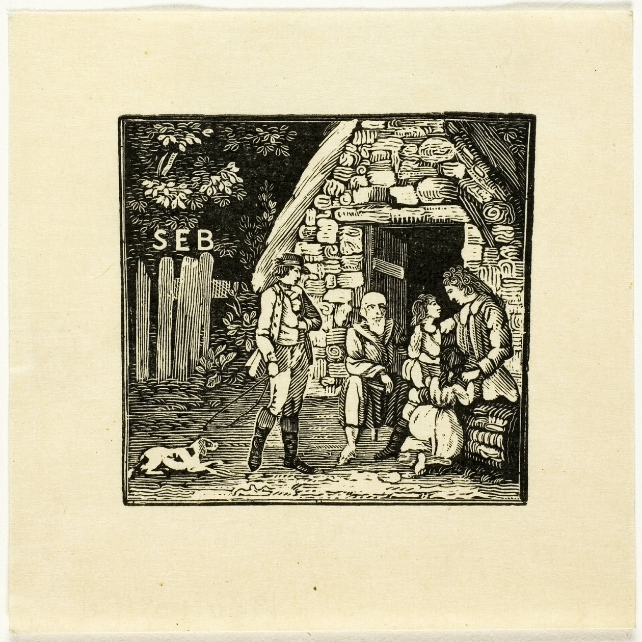 Bokillustration av Thomas Bewick