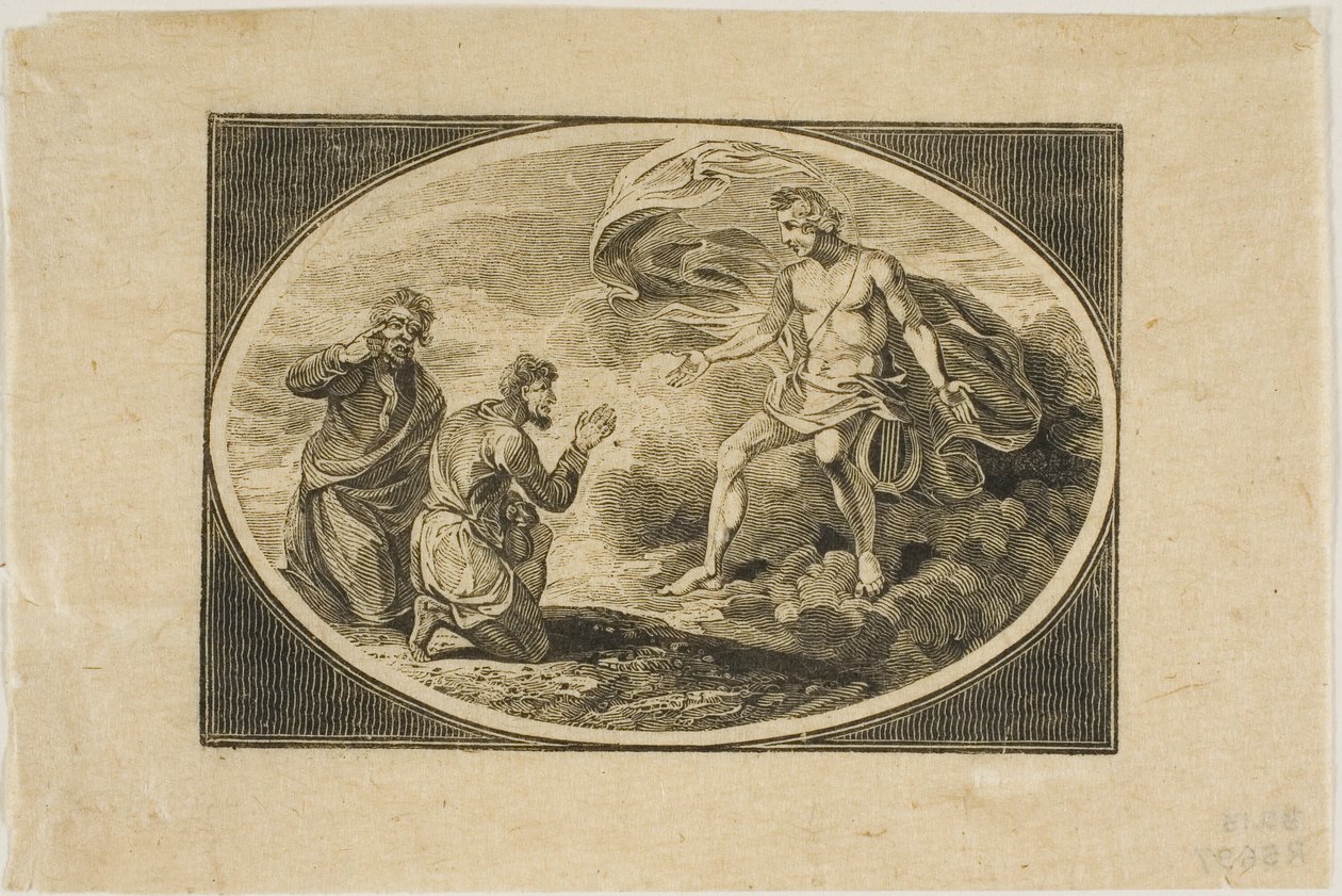 Fabel: Den avundsjuka mannen och den begärlige av Thomas Bewick
