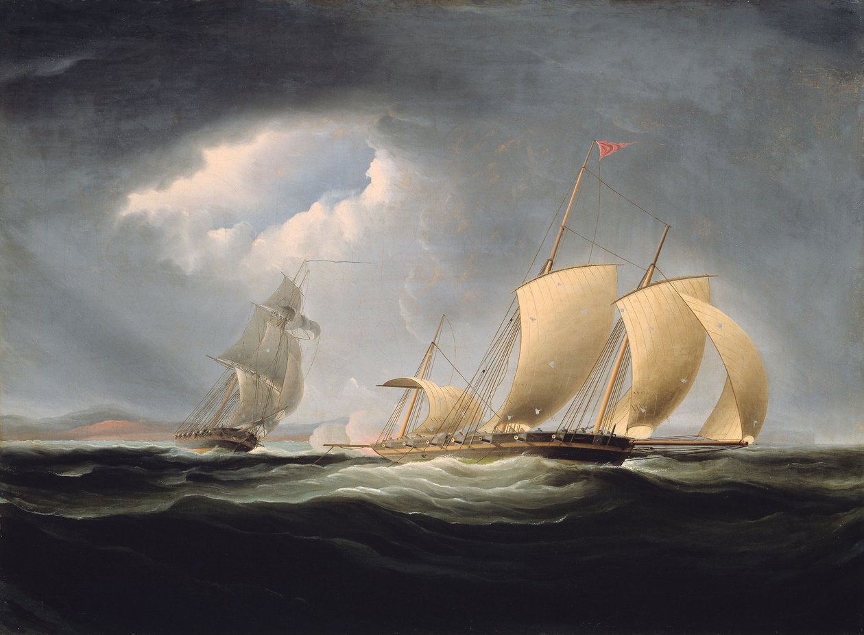 Erövring av Tripoli av Enterprise av Thomas Birch