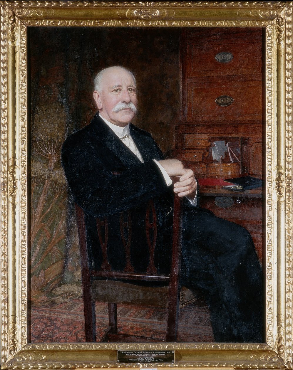 Porträtt av Alderman George Bargate Bainbridge J.P. av Thomas Bowman Garvie
