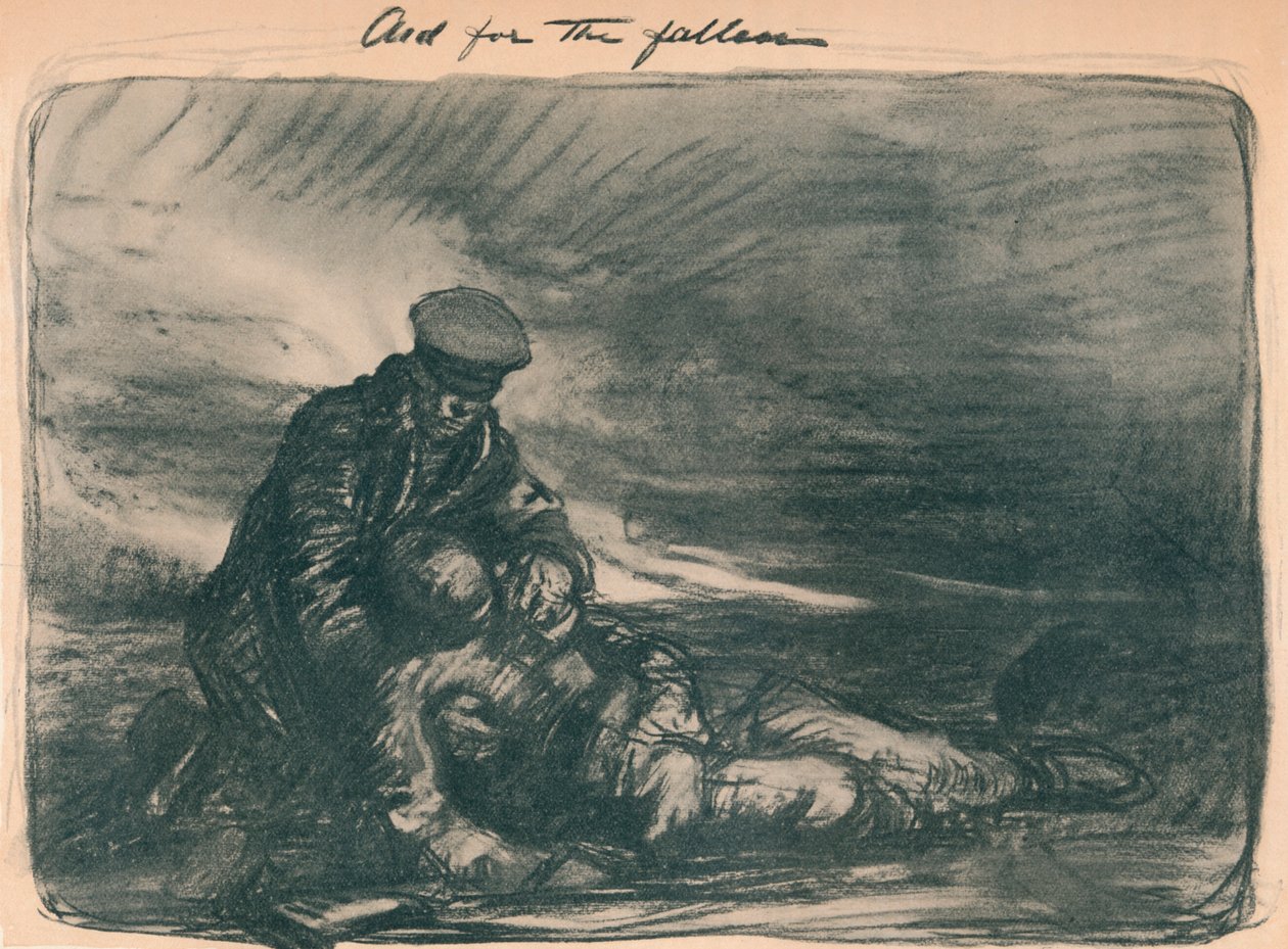 Hjälp till de fallna, 1914, 1914 av Thomas Brock
