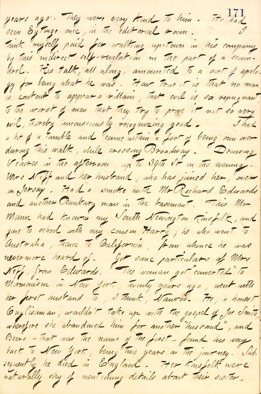 Thomas Butler Gunn Diaries- Volume 10, page 192, April 20, 1859 av Thomas Butler Gunn