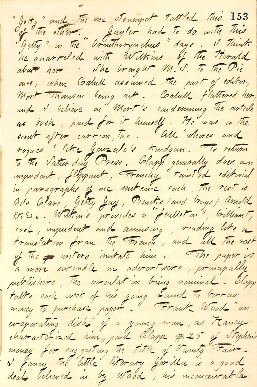 Thomas Butler Gunn Diaries- Volume 11, page 162, November 29, 1859 av Thomas Butler Gunn