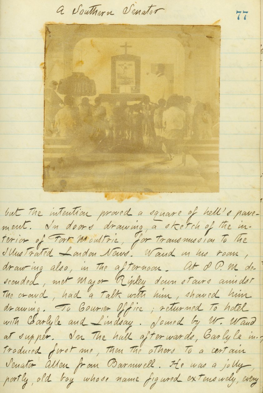 Thomas Butler Gunn Diaries- Volume 15, page 87, January 20, 1861 av Thomas Butler Gunn