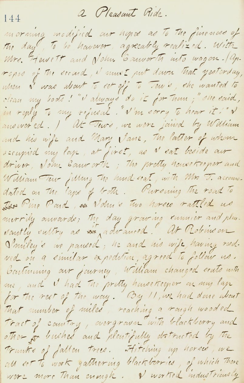 Thomas Butler Gunn Diaries- Volume 17, page 156, September 7, 1861 av Thomas Butler Gunn
