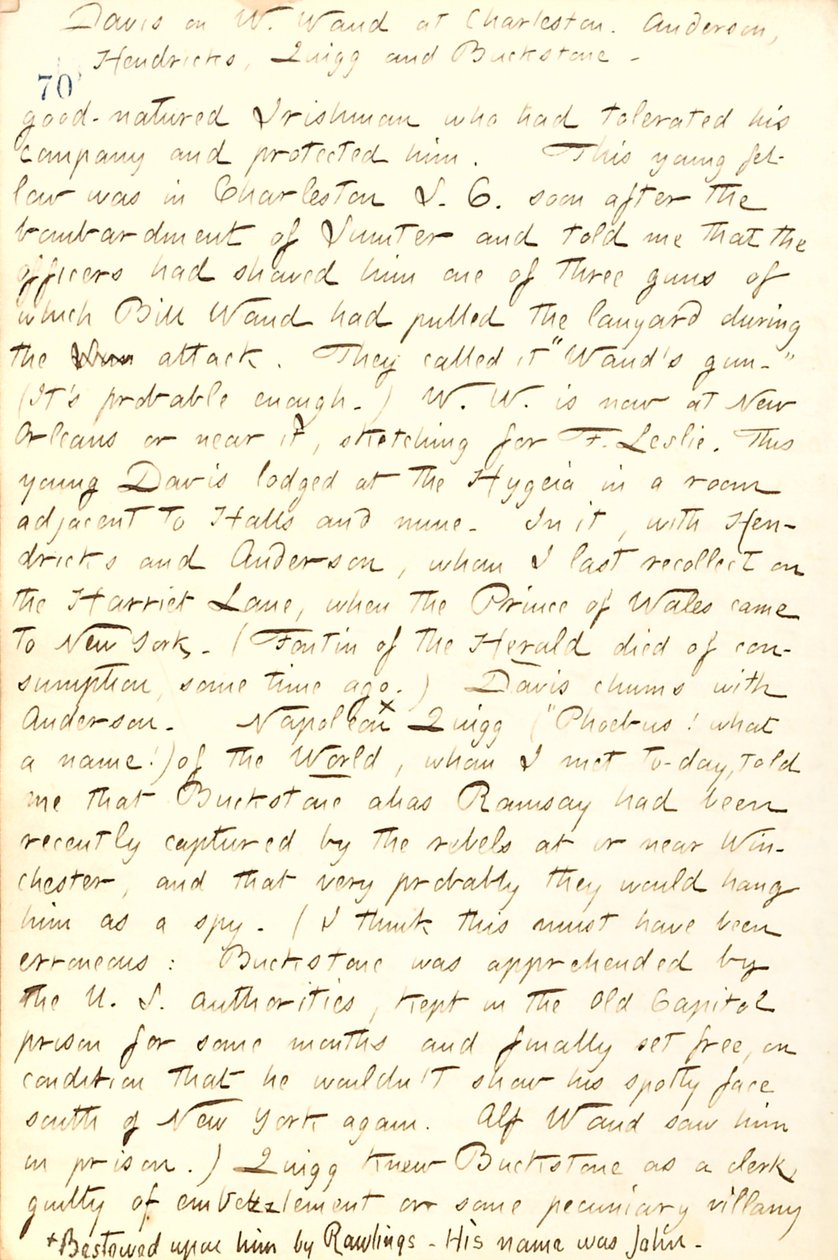 Thomas Butler Gunn Diaries- Volume 19, page 84, March 26, 1862 av Thomas Butler Gunn