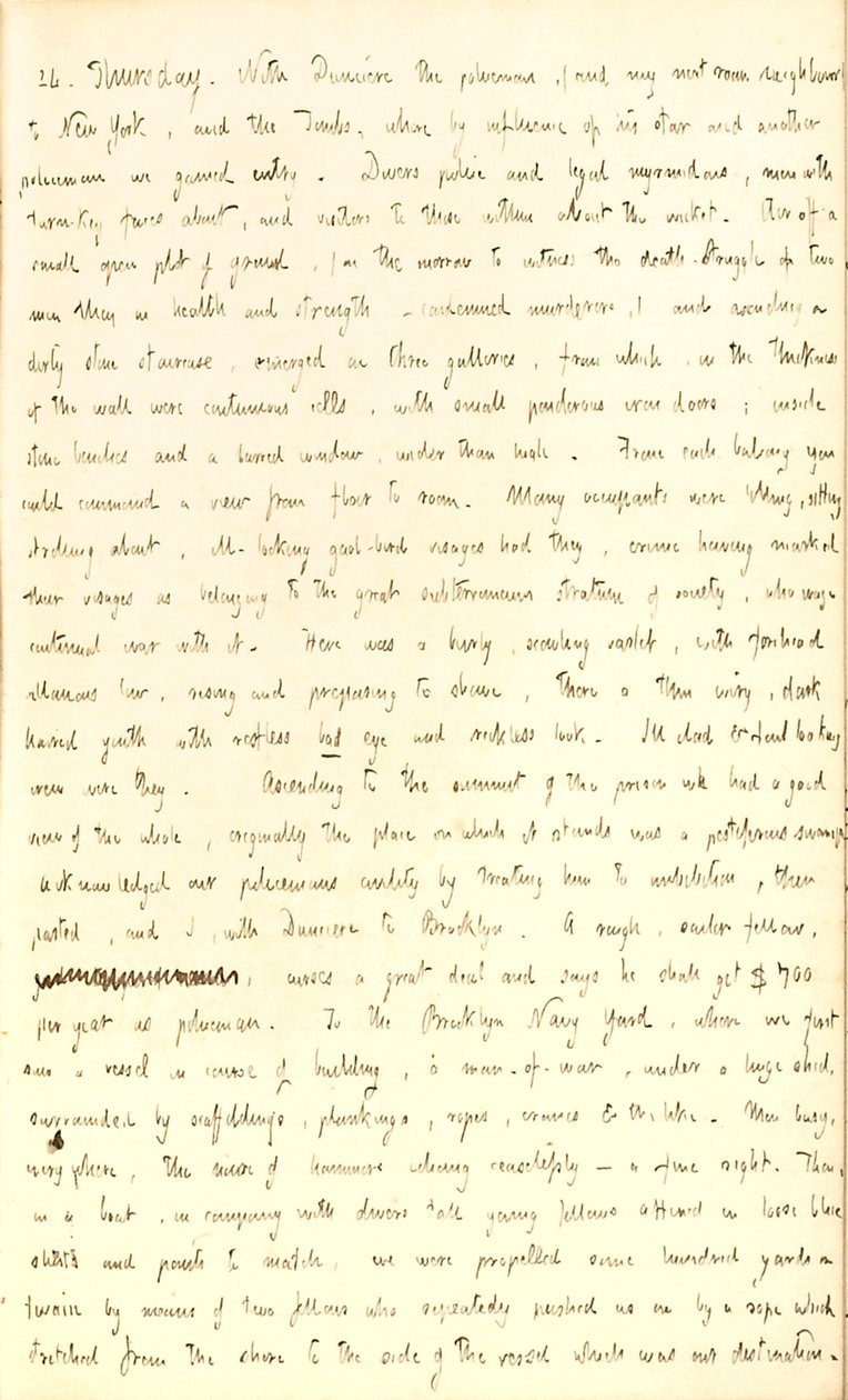 Thomas Butler Gunn Diaries- Volume 2, page 142, July 24, 1851 av Thomas Butler Gunn