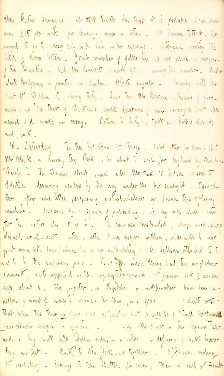 Thomas Butler Gunn Diaries- Volume 2, page 155, August 15-16, 1851 av Thomas Butler Gunn