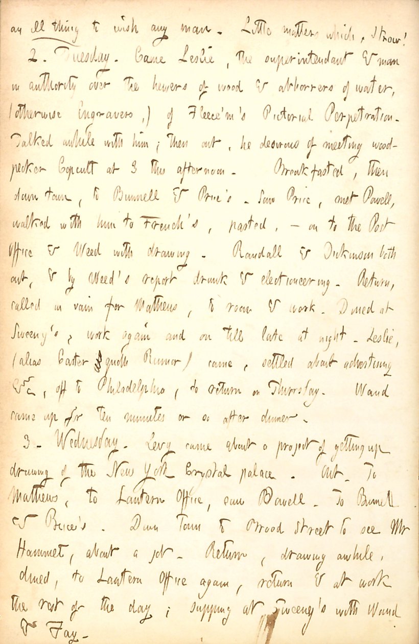 Thomas Butler Gunn Diaries- Volume 5, page 83, November 1-3, 1852 av Thomas Butler Gunn