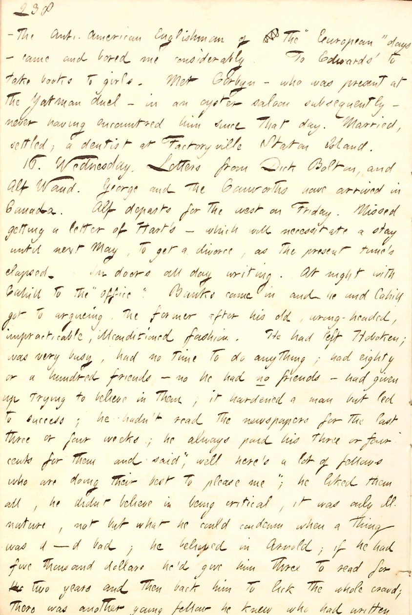 Thomas Butler Gunn Diaries- Volume 8, page 227, September 15-16, 1857 av Thomas Butler Gunn