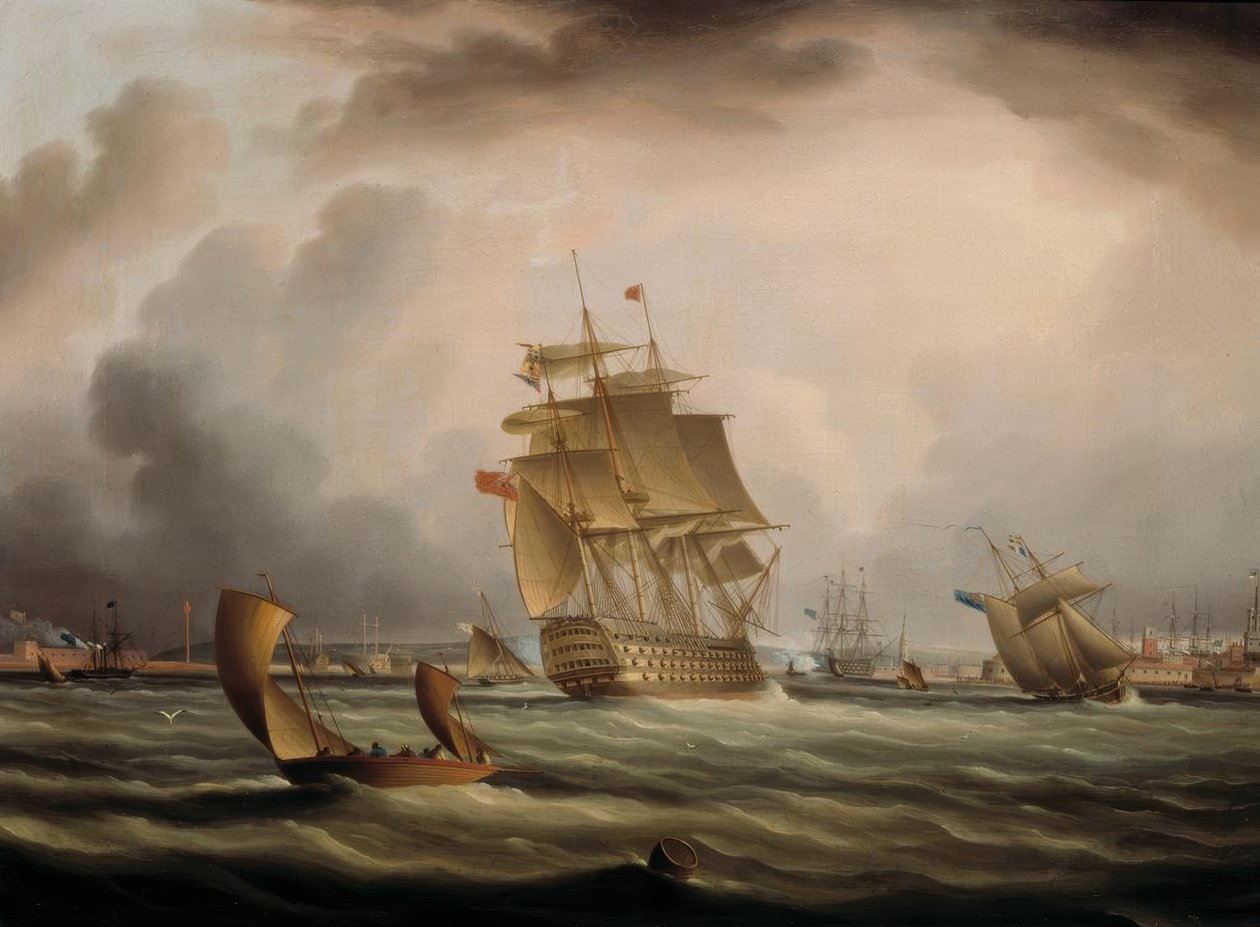 Frakt från Portsmouth av Thomas Buttersworth