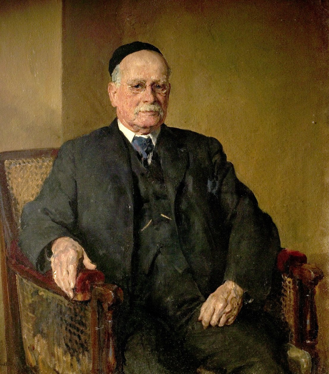 George Harry Wallis (olja på duk) av Thomas Cantrell Dugdale