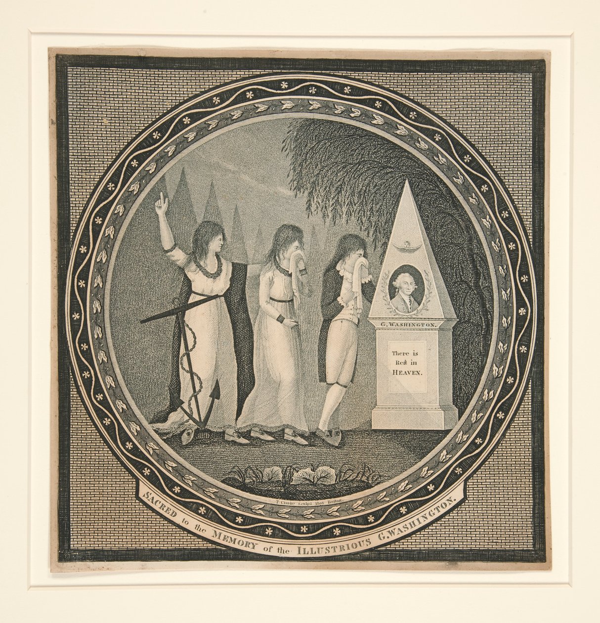 Heligt till minnet av den lysande G. Washington av Thomas Clarke