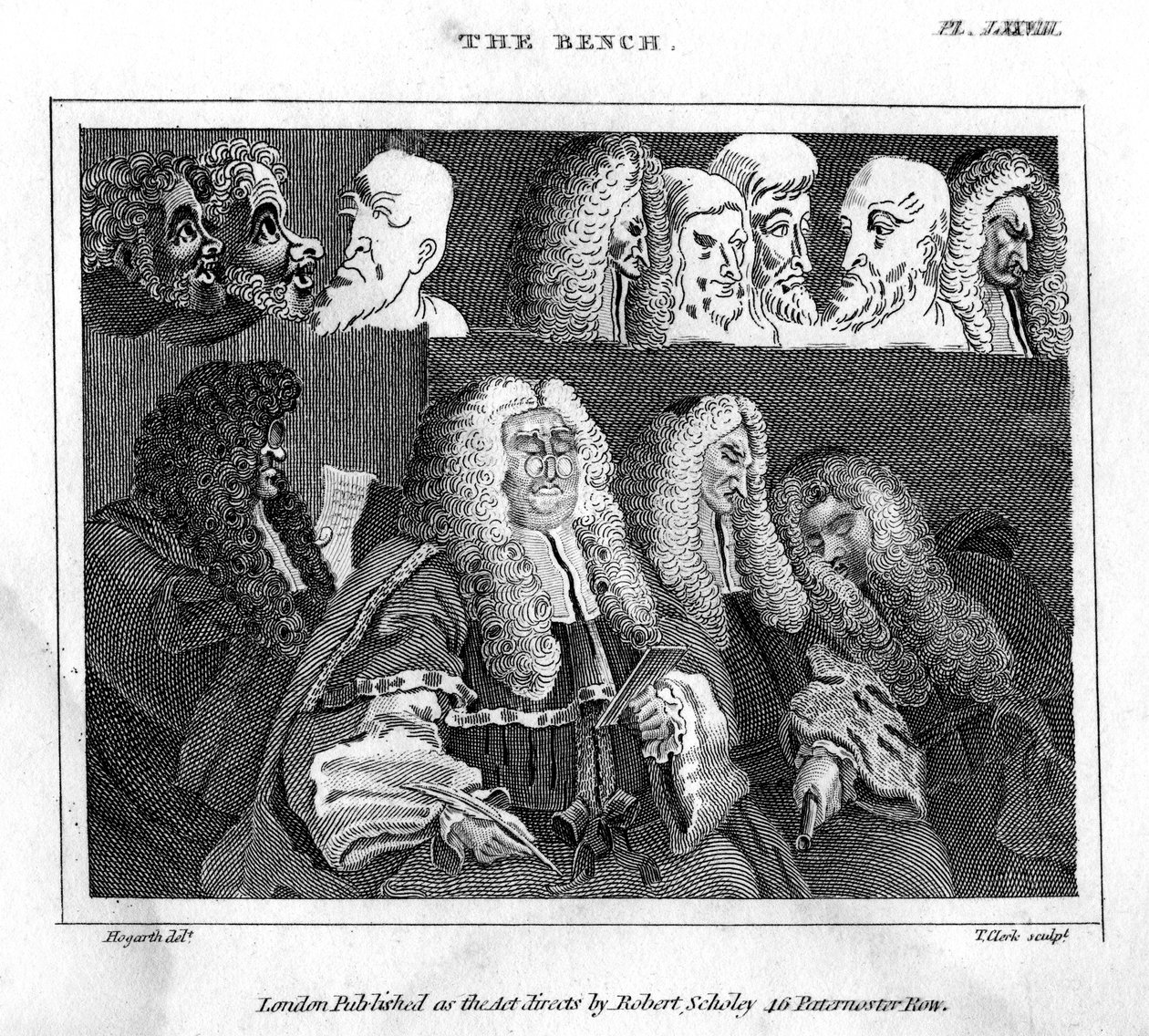 Bänken, 1700-talet. av Thomas Clerk