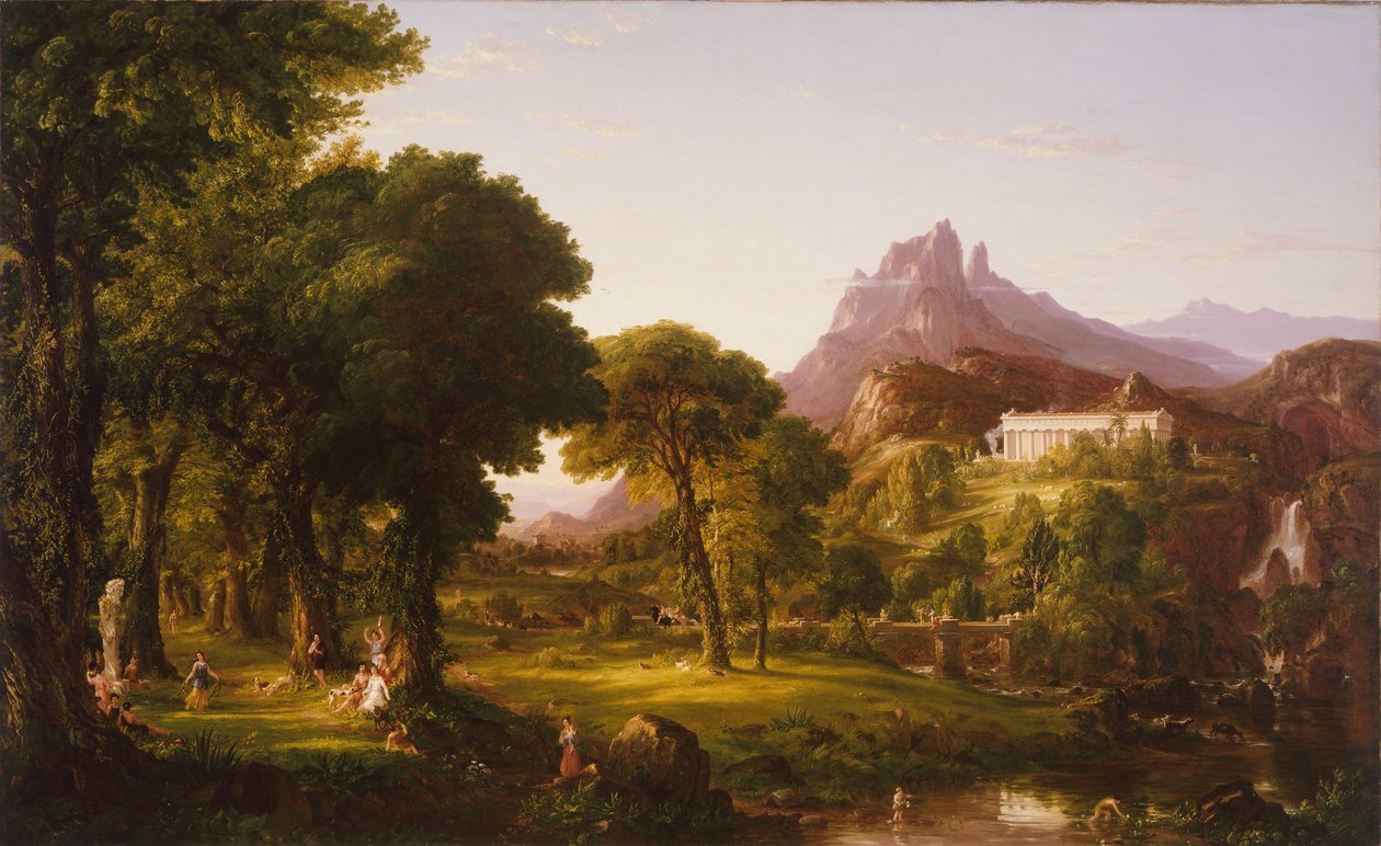 Dröm om Arkadien av Thomas Cole