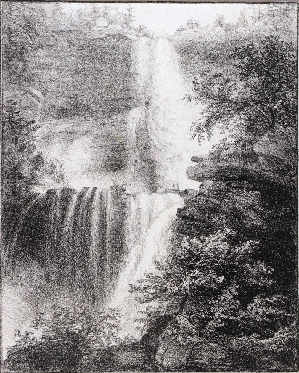 Fall vid Catskill av Thomas Cole