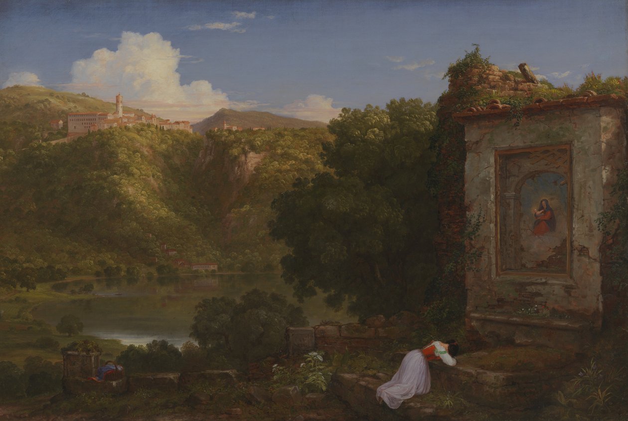 Il Penseroso av Thomas Cole