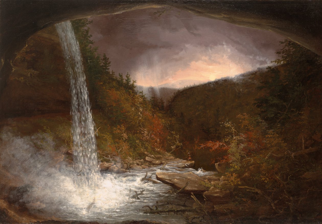 Kaaterskill Falls av Thomas Cole