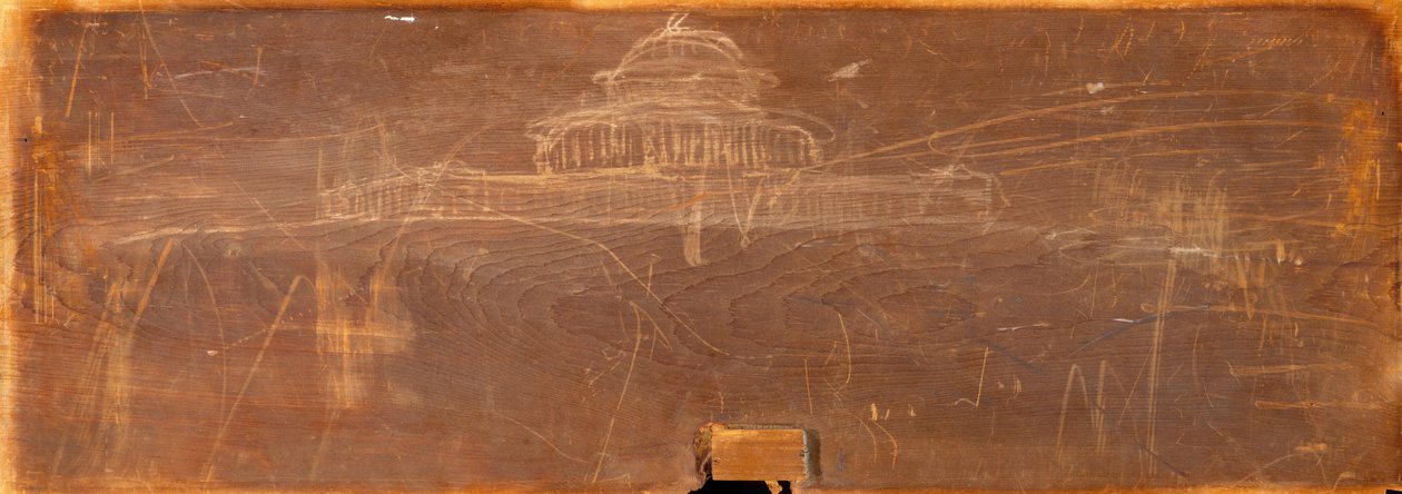 Skiss för Ohio State Capitol Design, ca. 1838. av Thomas Cole