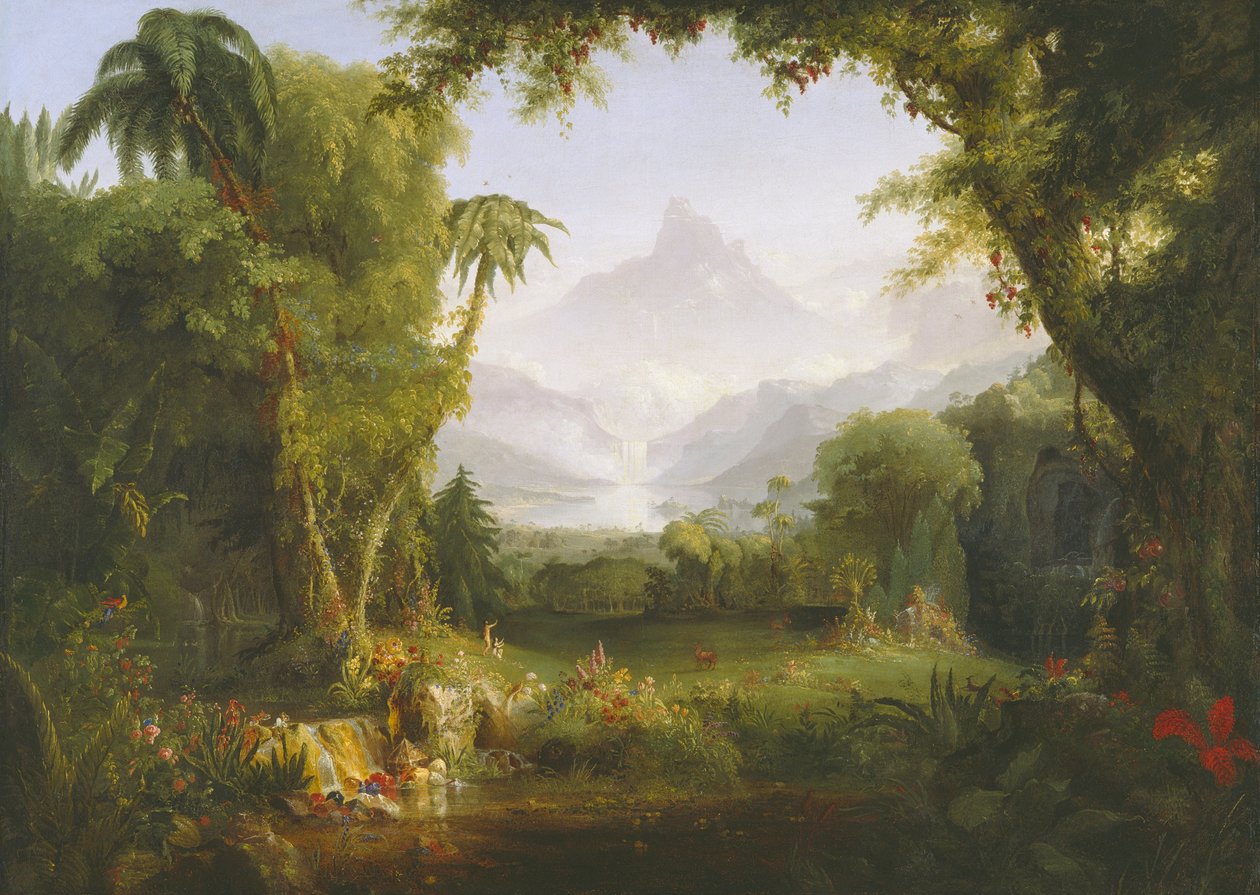 Edens lustgård av Thomas Cole