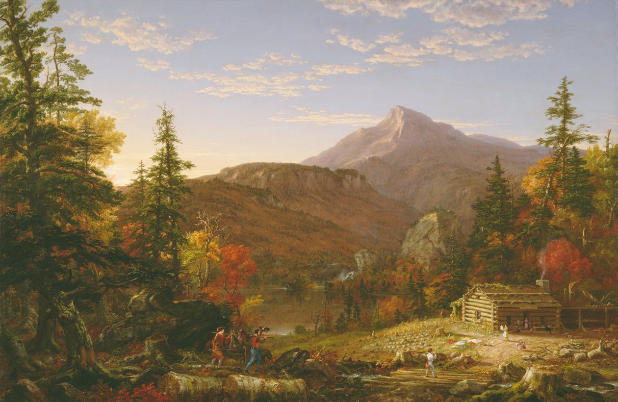 Jägarens återkomst av Thomas Cole