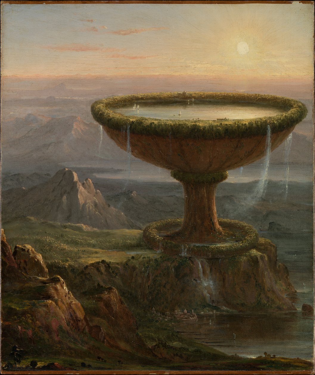Titanens bägare av Thomas Cole