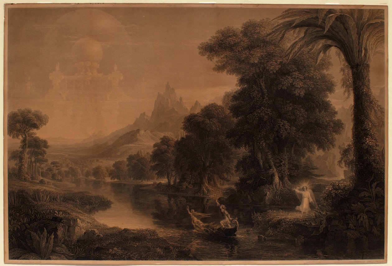 Livets resa, II, ungdomen av Thomas Cole