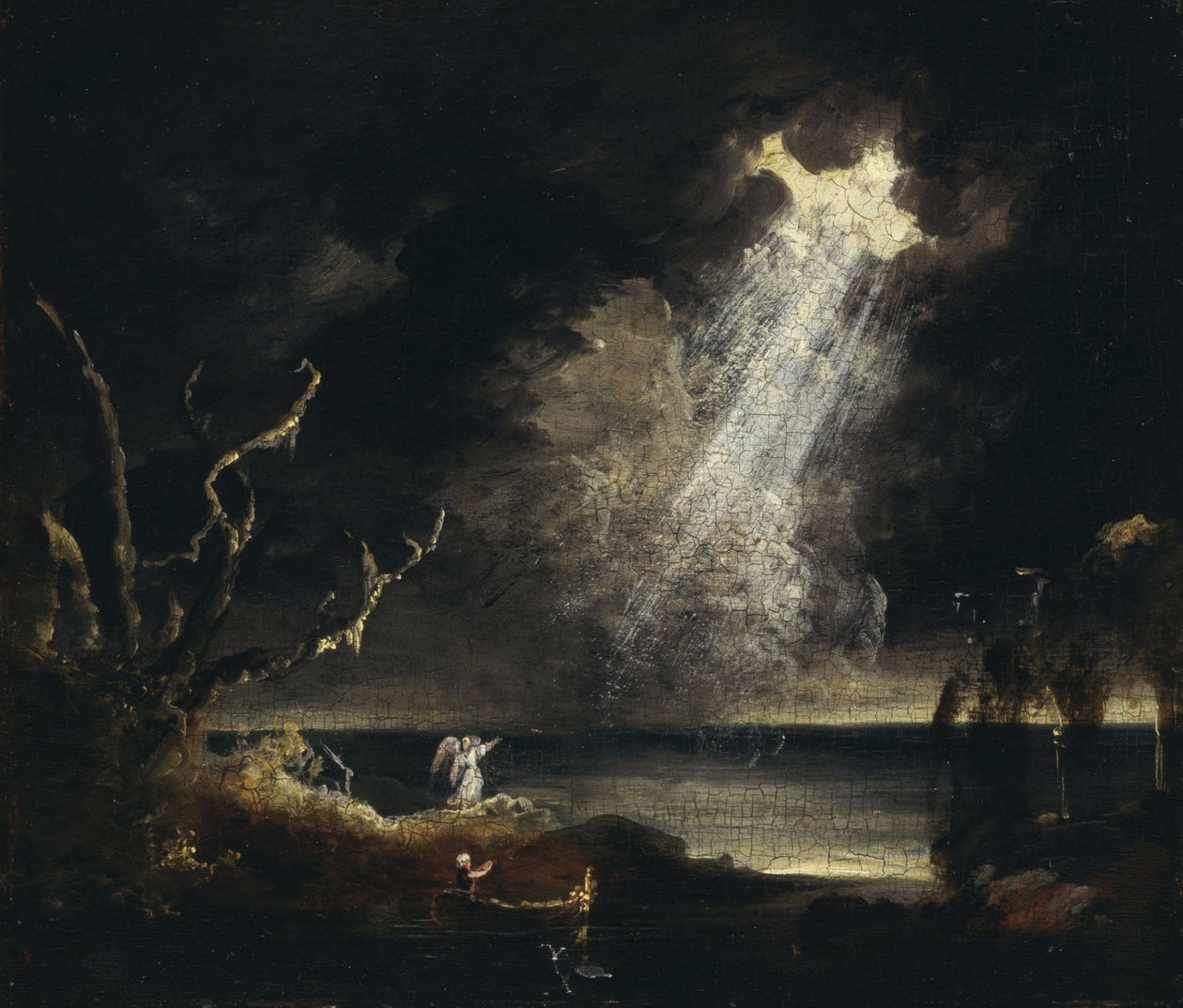 Livets resa: Ålderdom (studie) av Thomas Cole