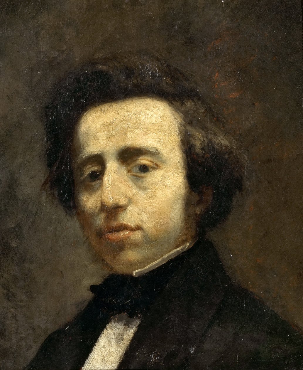 Porträtt av Frédéric Chopin av Thomas Couture