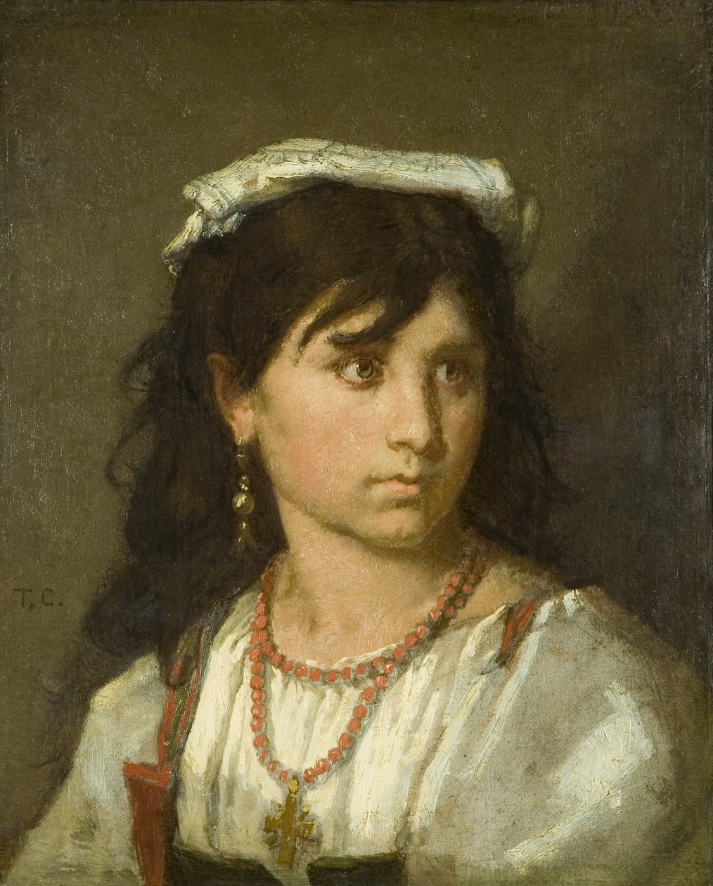 Ung italiensk flicka av Thomas Couture