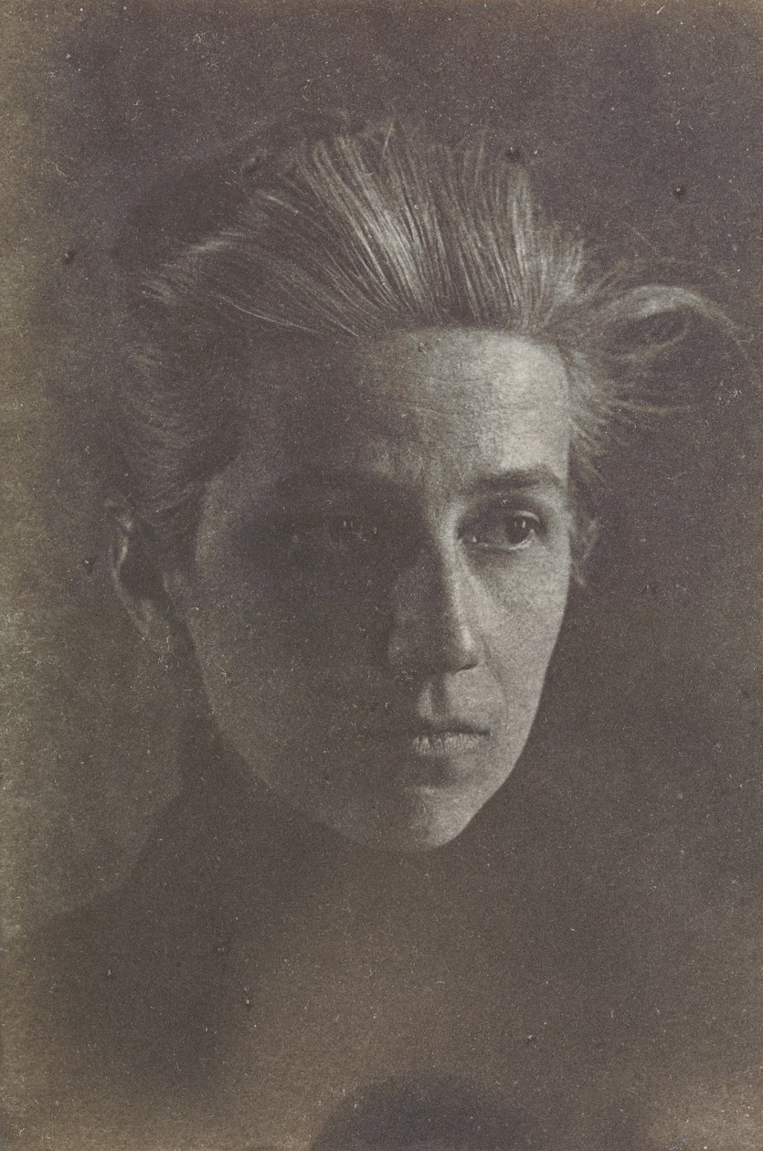 Amelia C. Van Buren, ca 1891 (platinatryck) av Thomas Cowperthwait Eakins