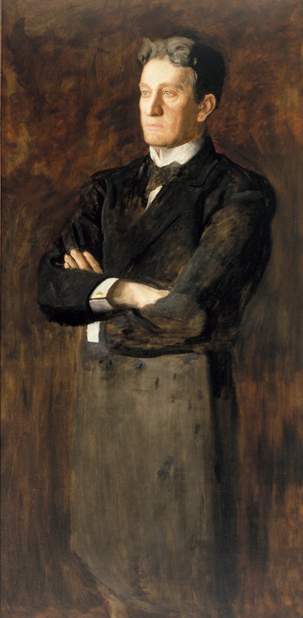 Dr. Thomas H. Fenton (olja på duk) av Thomas Cowperthwait Eakins