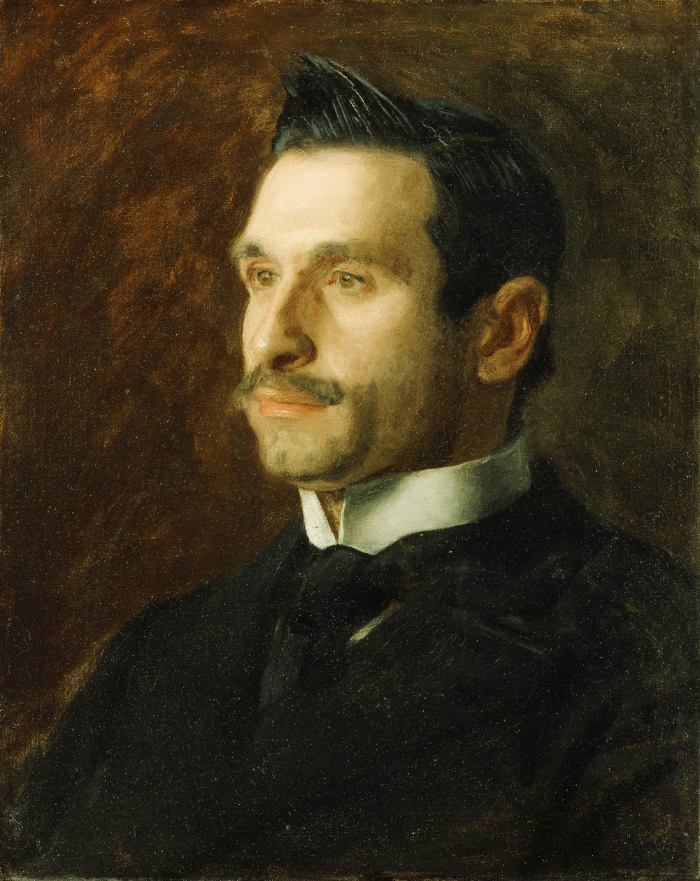 Porträtt av Francesco Romano, 1904 av Thomas Cowperthwait Eakins