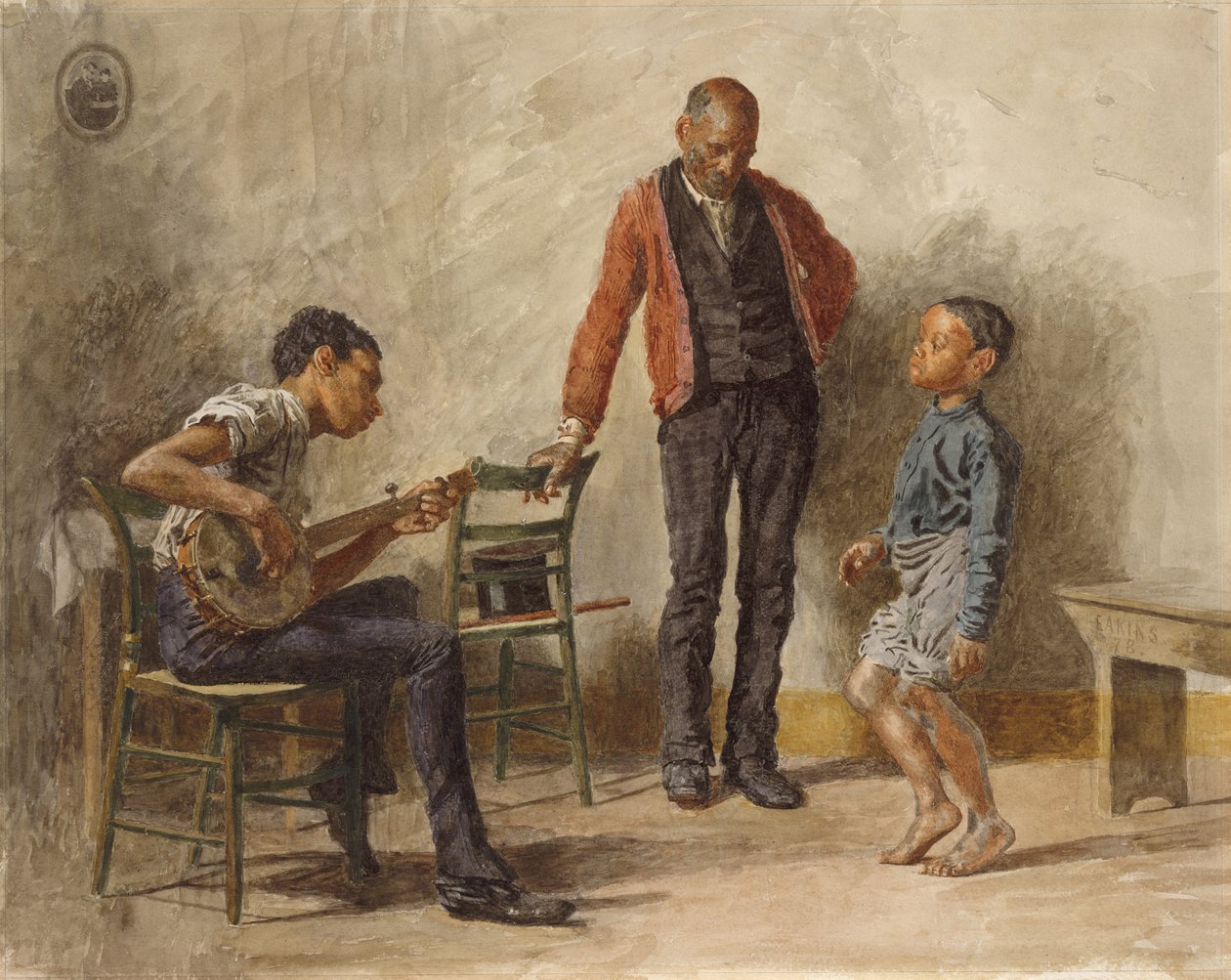 Danslektionen av Thomas Cowperthwait Eakins
