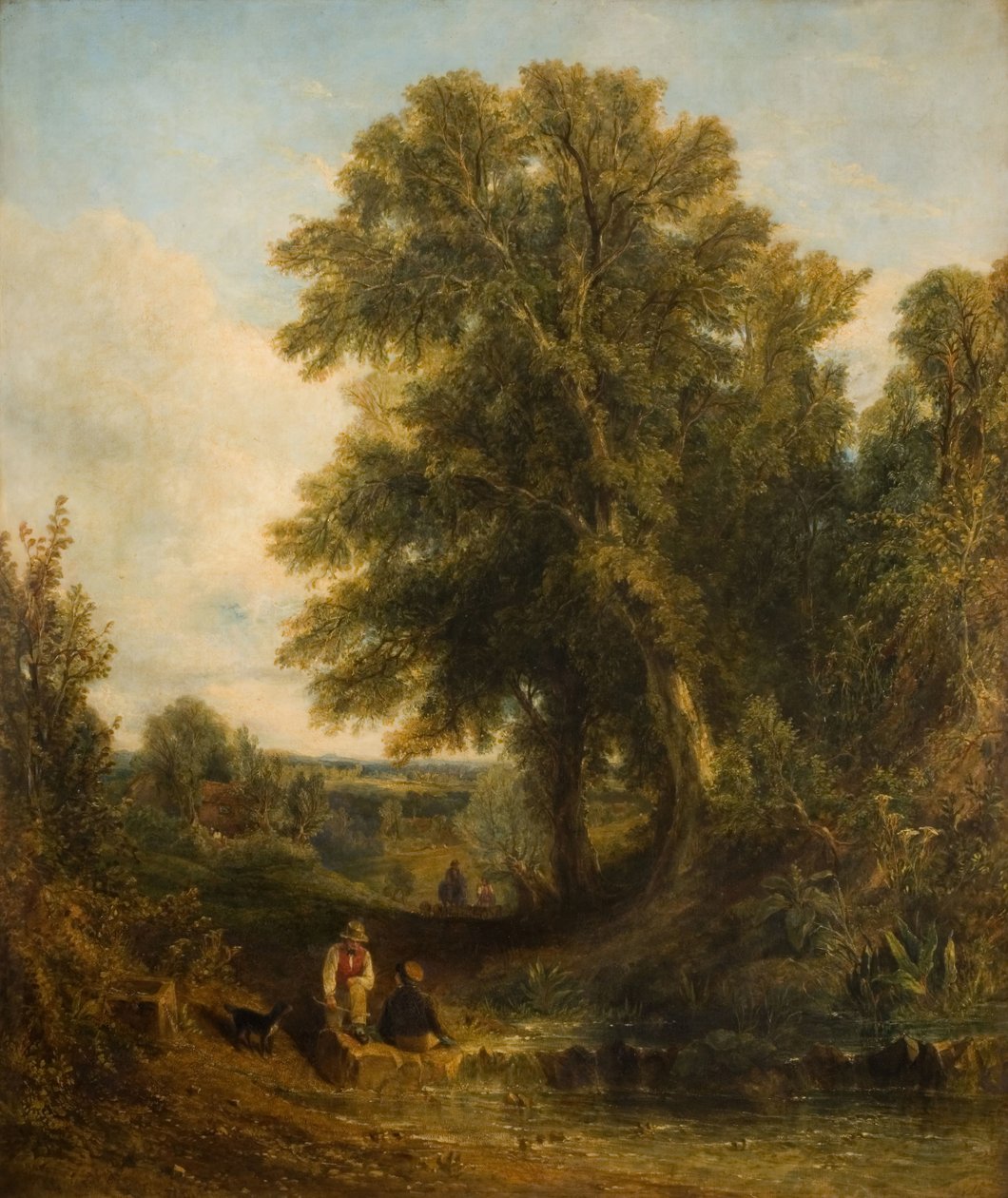 Engelska landskapet, 1829. av Thomas Creswick