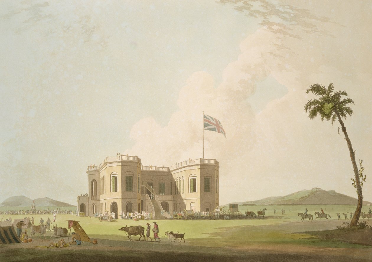 Assembly Rooms on the Race Ground near Madras, skylt 37 från 